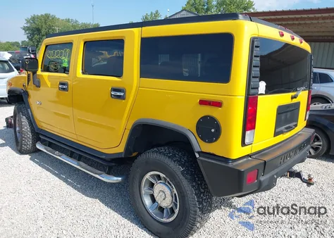 2006 Hummer H2 Suv из США, поврежденный, VIN 5GRGN23U26H109997